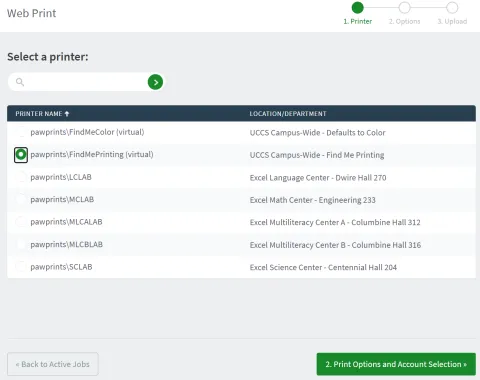 papercut web print printers 3