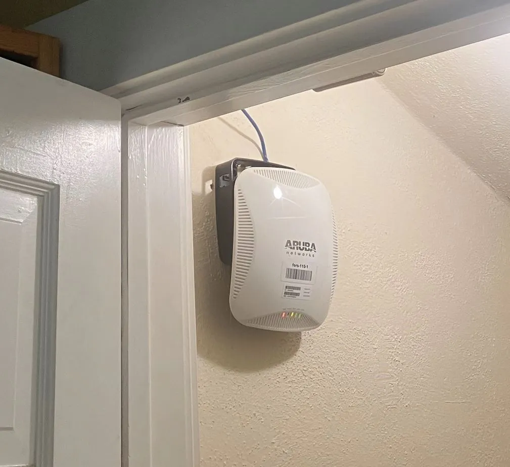 Photo of access point.